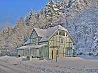 Ferienhaus Kramer im Winter